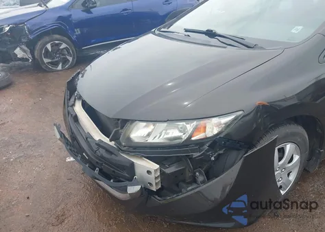 2013 Honda Civic Lx из США, поврежденный, VIN 2HGFB2F57DH554593